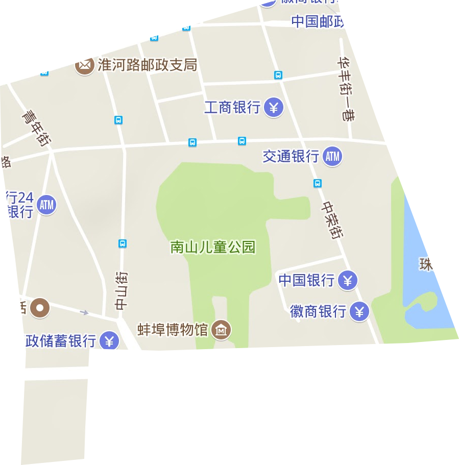 青年街道地形地图
