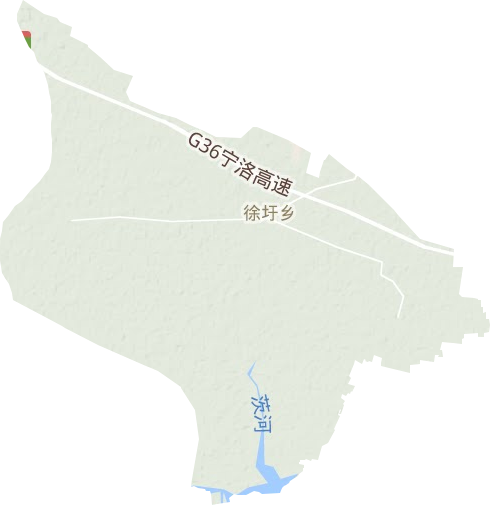 徐圩乡地形地图