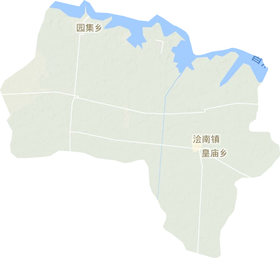 浍南镇地形地图