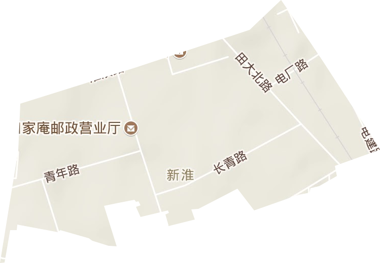 新淮街道地形地图