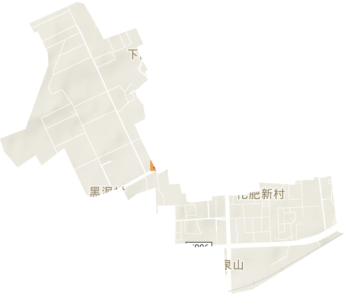泉山街道地形地图