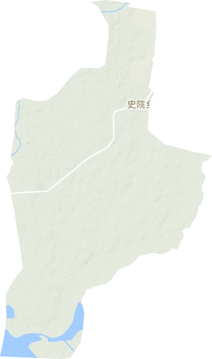 史院乡地形地图