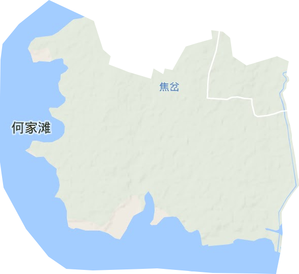 孙庙乡地形地图