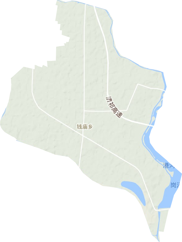 钱庙乡地形地图