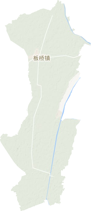 板桥镇地形地图