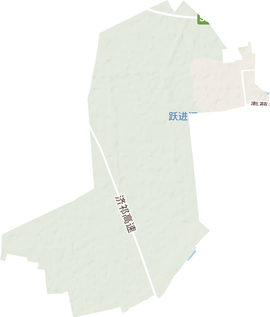 寿西湖农场地形地图