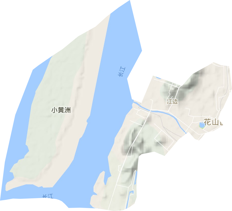 金家庄街道地形地图