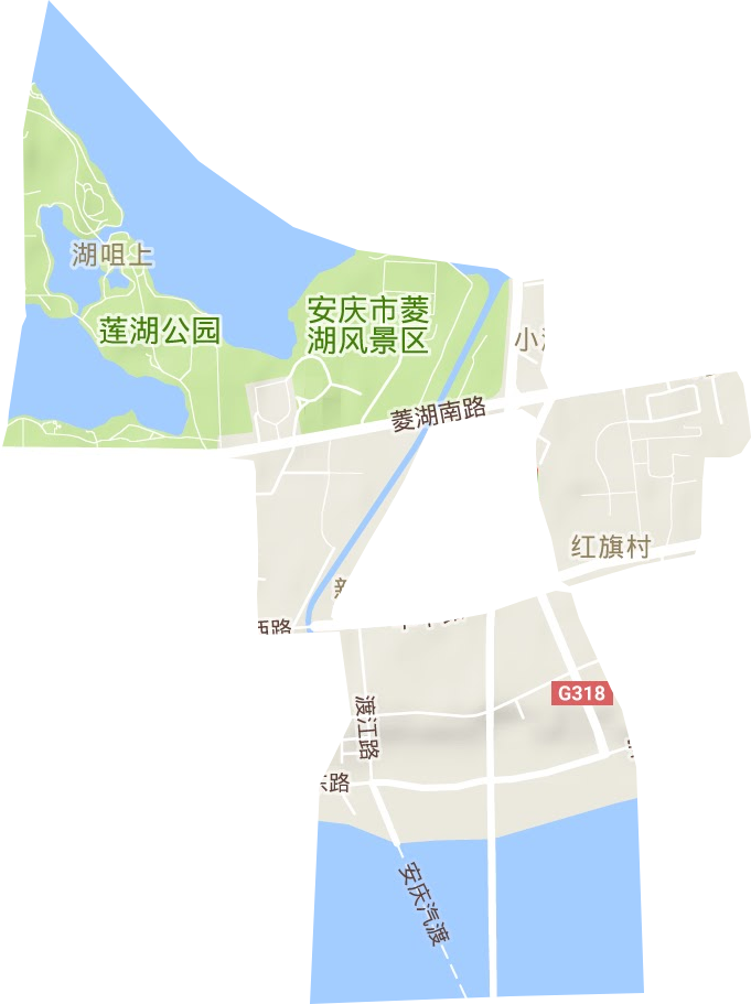 新河路街道地形地图