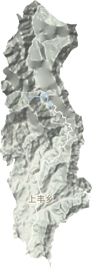 上丰乡地形地图