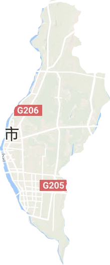 河东区地形地图