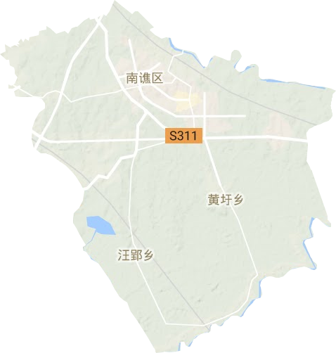 乌衣镇地形地图