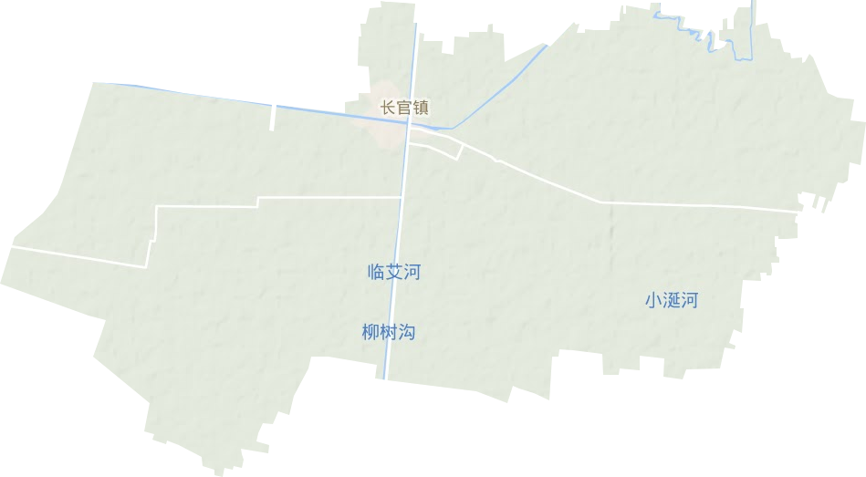长官镇地形地图