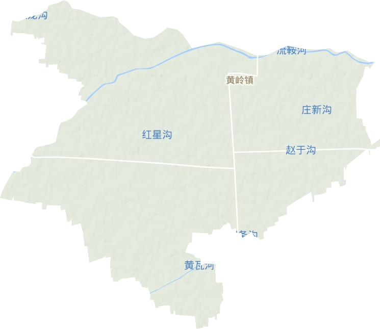 黄岭镇地形地图