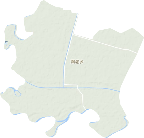 陶老乡地形地图