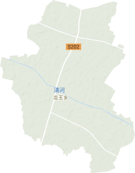 龙王乡地形地图