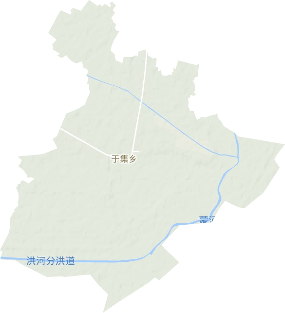 于集乡地形地图