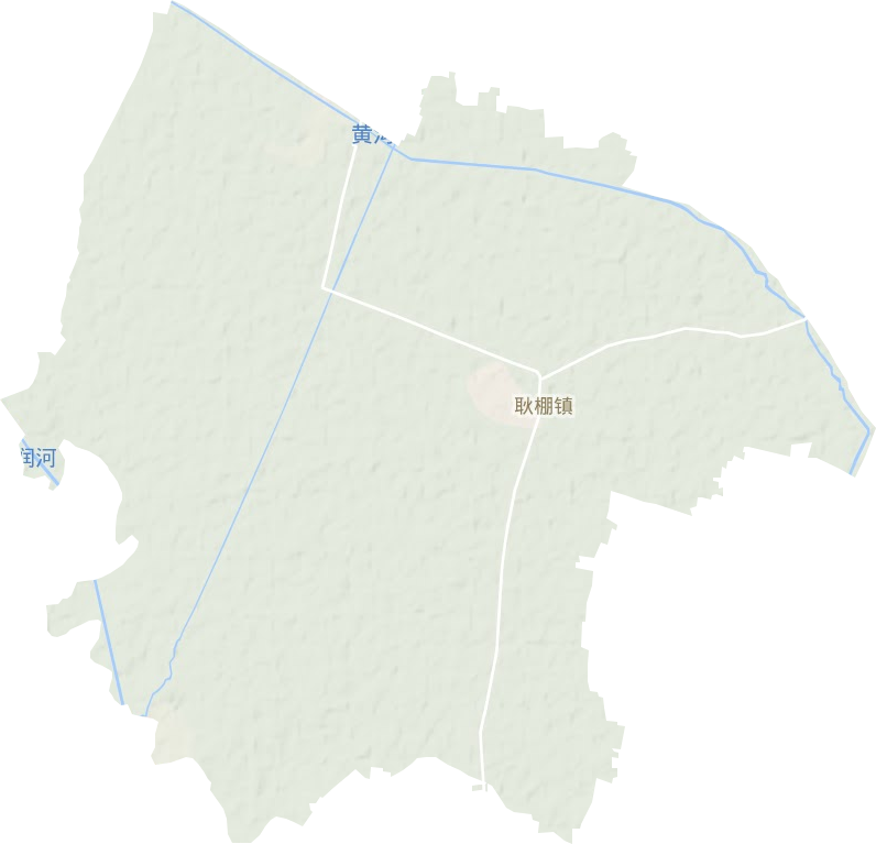 耿棚镇地形地图