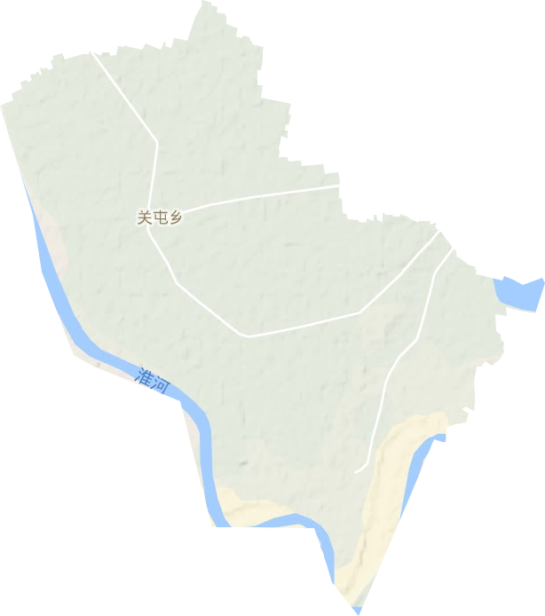关屯乡地形地图