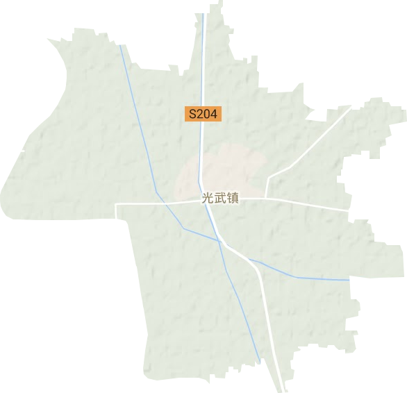 光武镇地形地图
