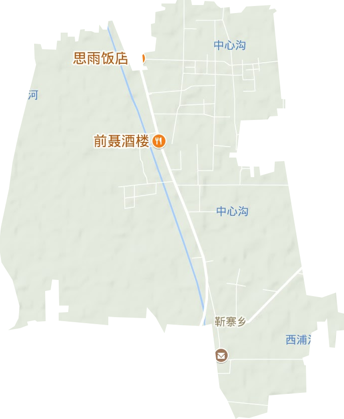 靳寨乡地形地图