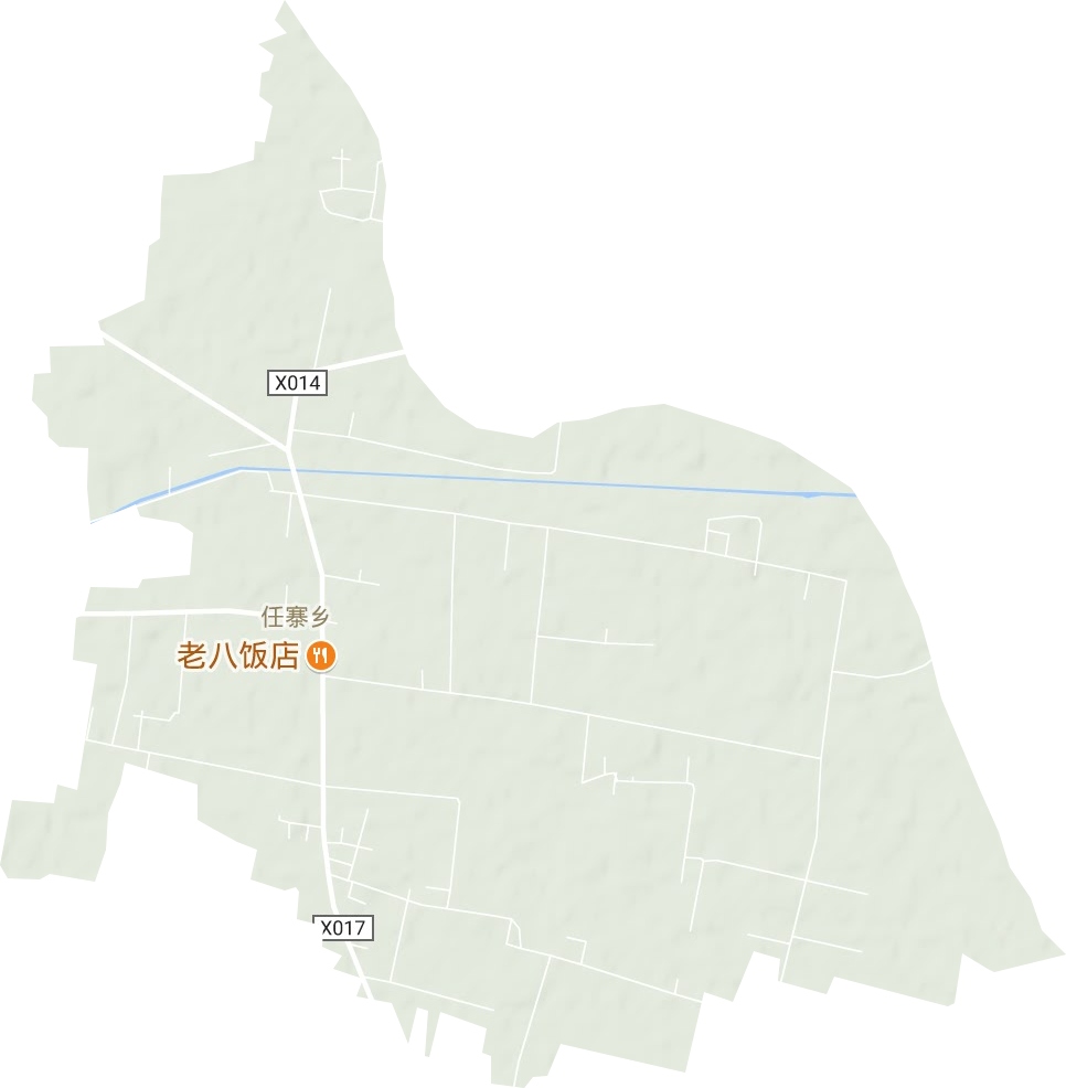 任寨乡地形地图