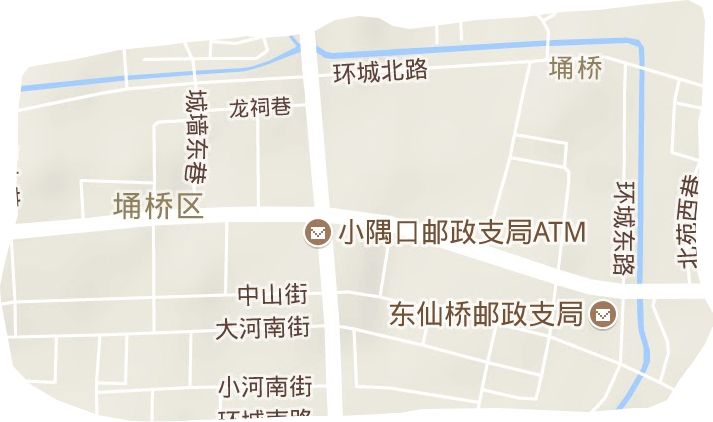 埇桥街道地形地图