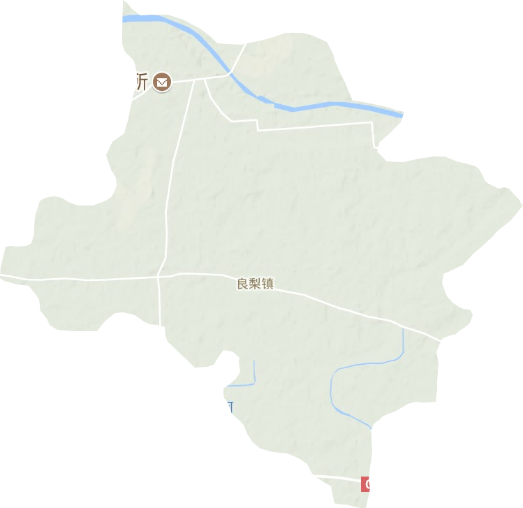 良梨镇地形地图