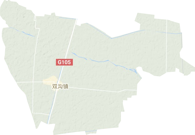 双沟镇地形地图