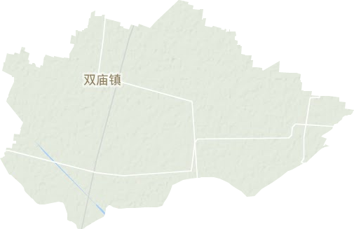 涡南镇地形地图