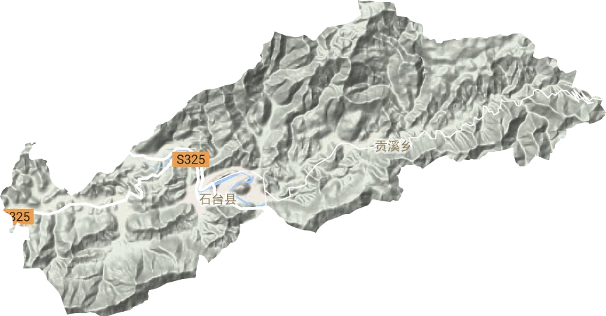 仁里镇地形地图