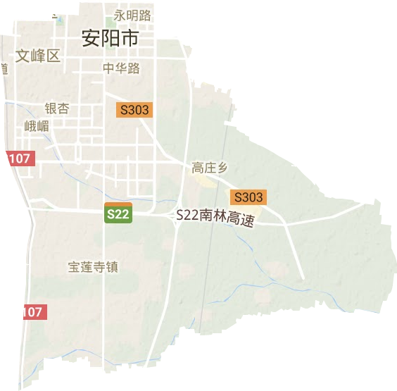 文峰区地形地图