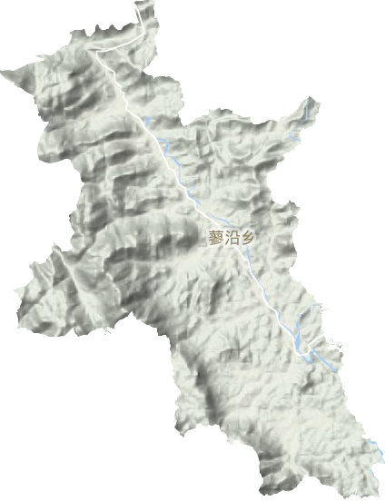 蓼沿乡地形地图