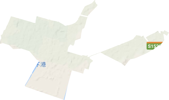 江镜华侨地形地图