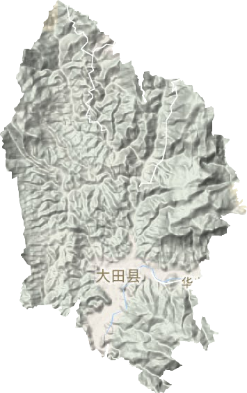 均溪镇地形地图