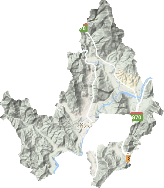 古镛镇地形地图
