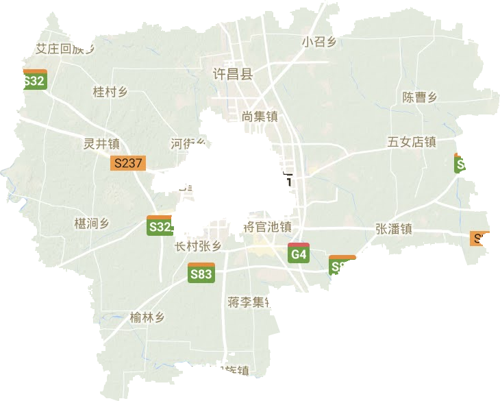 建安区地形地图