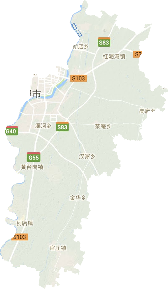 宛城区地形地图