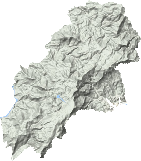 茫荡镇地形地图