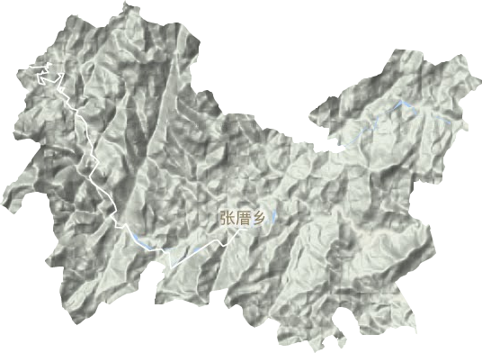 张厝乡地形地图