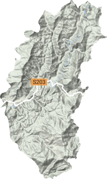 象湖镇地形地图