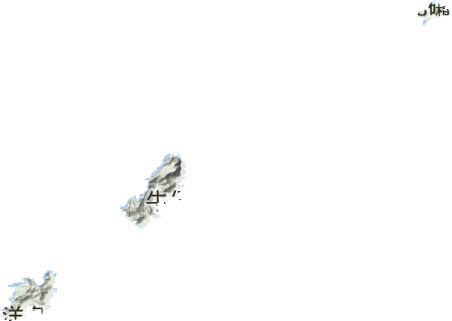 海岛乡地形地图