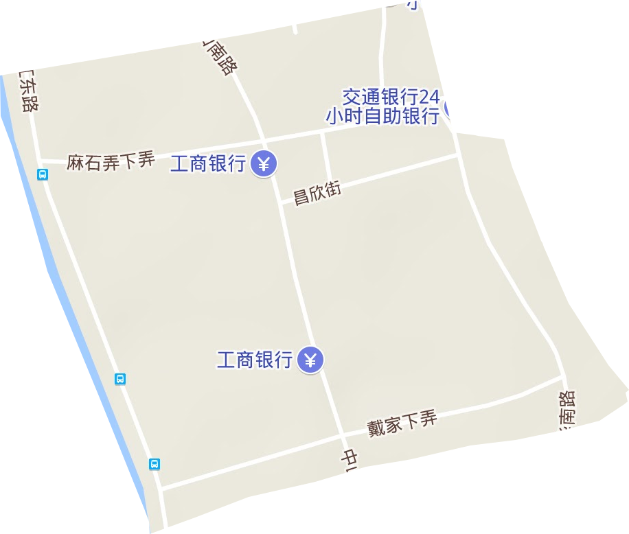 昌江街道地形地图