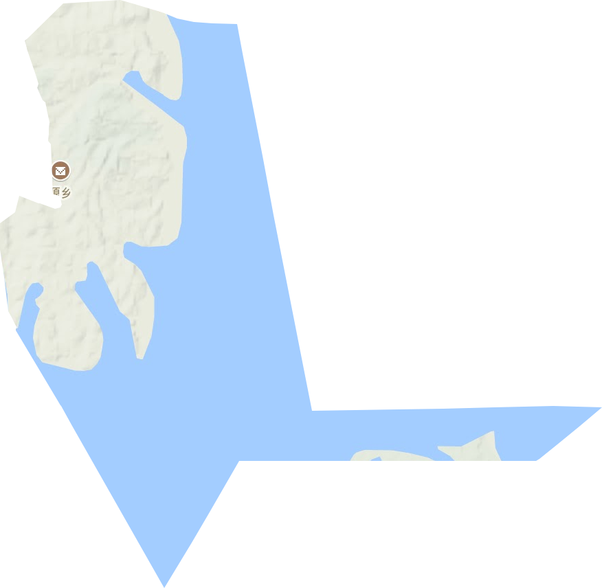 西源乡地形地图