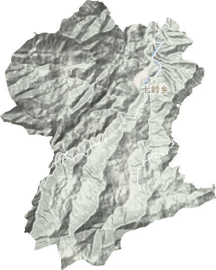 戴家埔乡地形地图