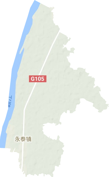 永泰镇地形地图