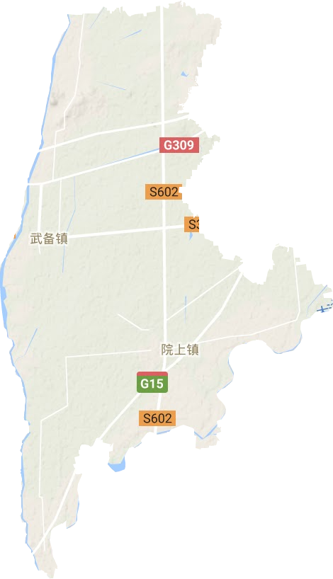院上镇地形地图