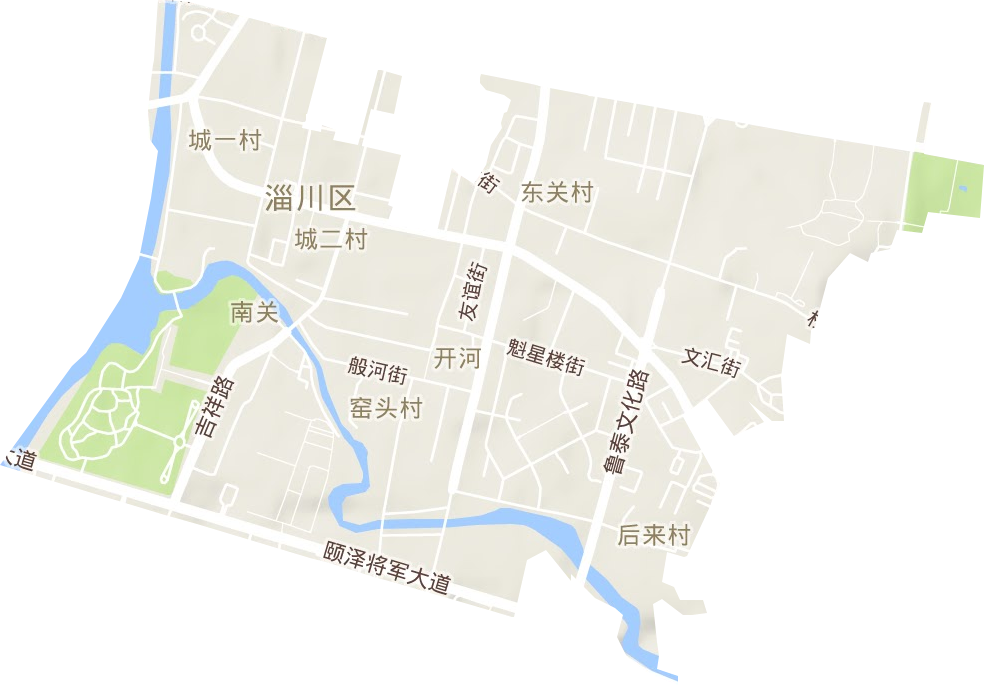 般阳路街道地形地图