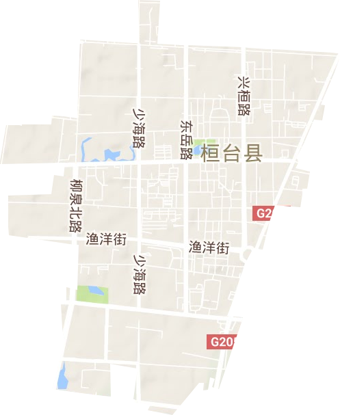 少海街道地形地图