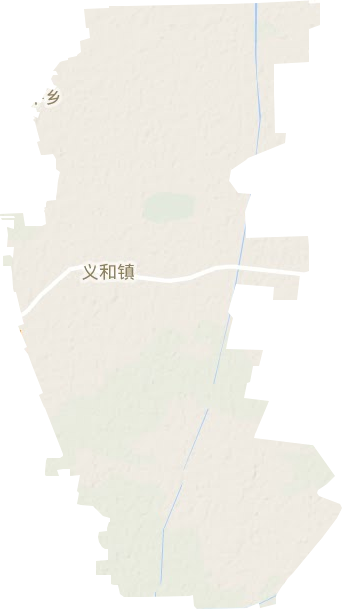 义和镇地形地图