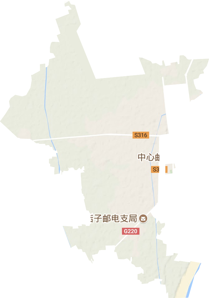 凤凰城街道地形地图